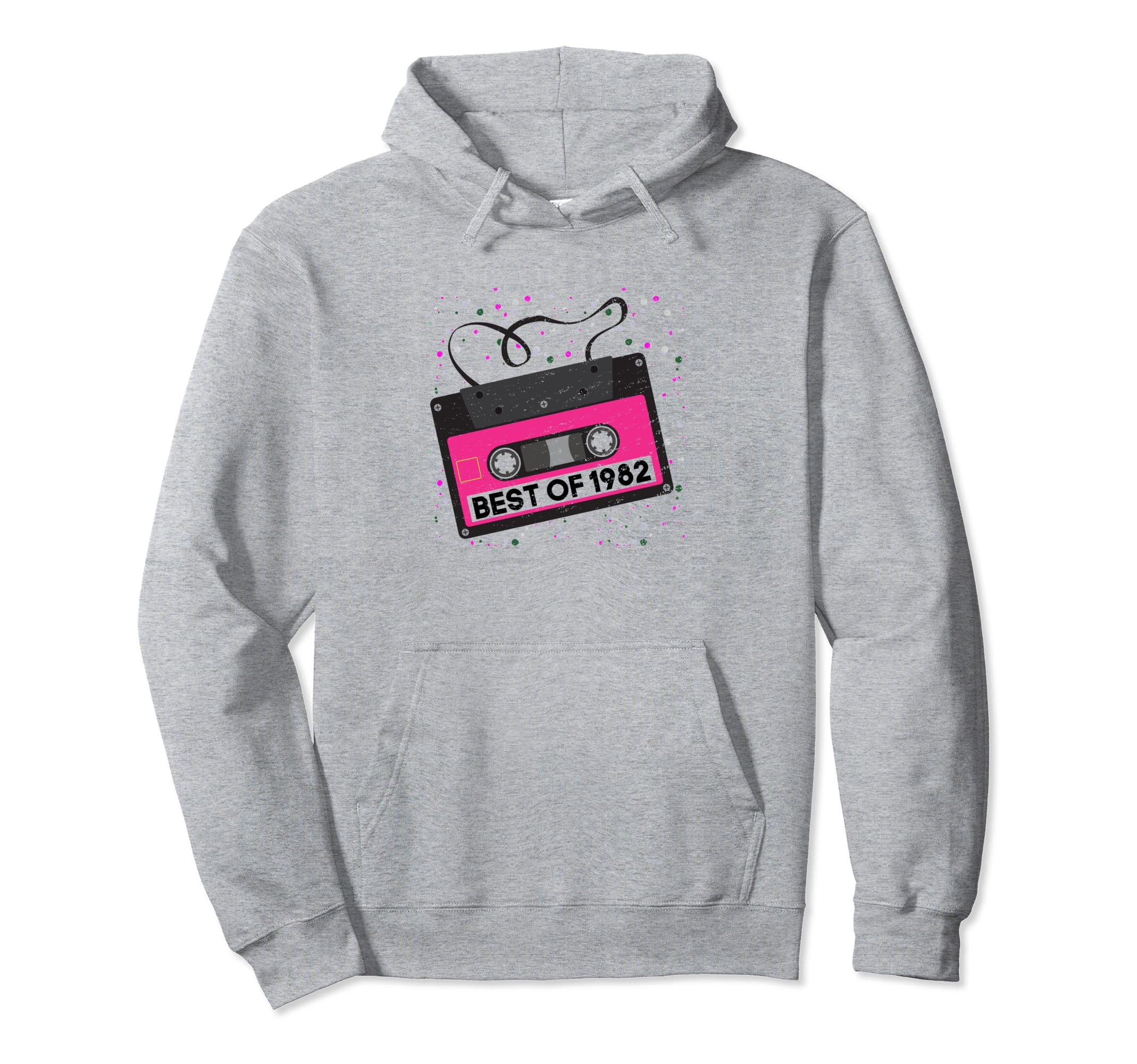 Best 1982 Cassette Tape Mix Funny Hoodie - Fun Novelty Design for Adults - T-Shirt, Sweatshirt, Hoodie