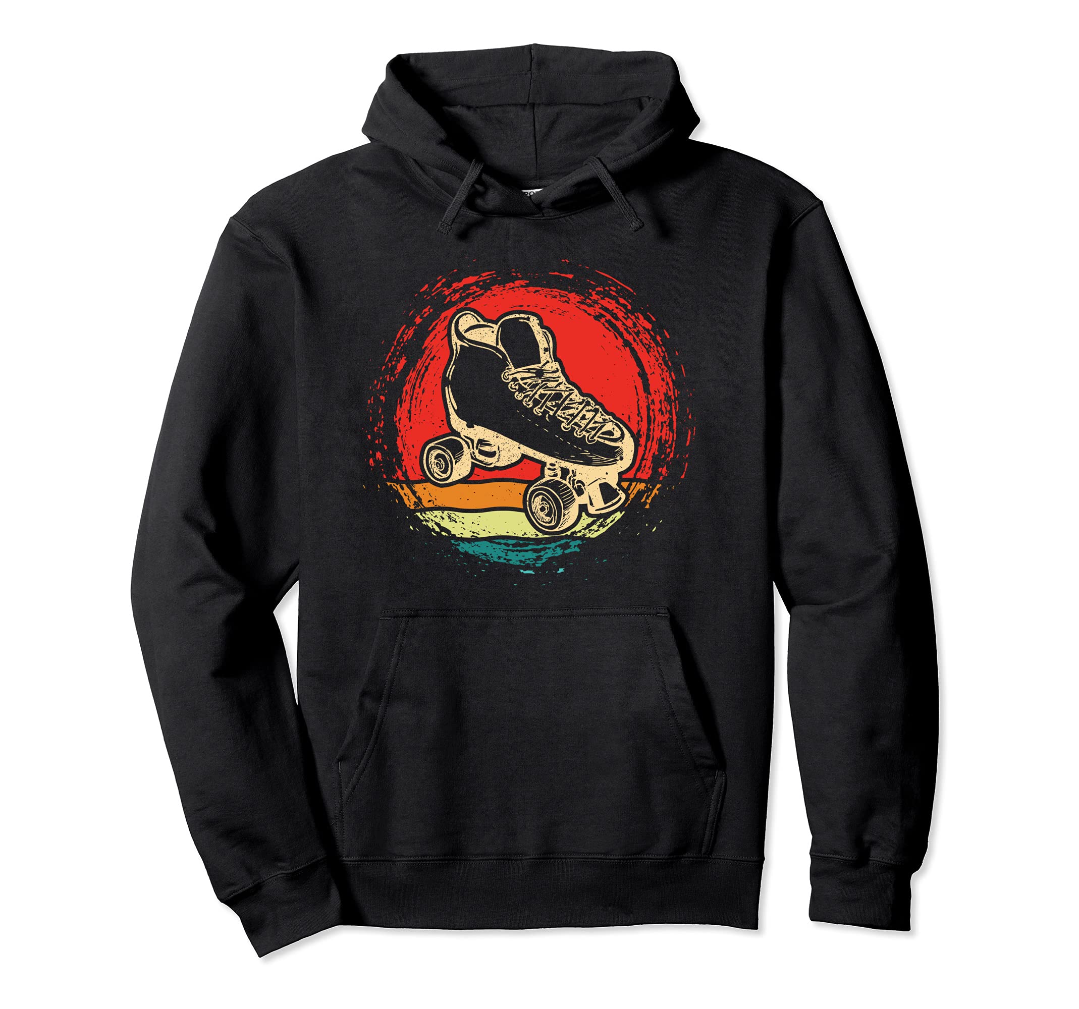Roller Skating Roller Skate Hoodie - Fun Novelty Design Men Women - T-Shirt, Sweatshirt, Hoodie