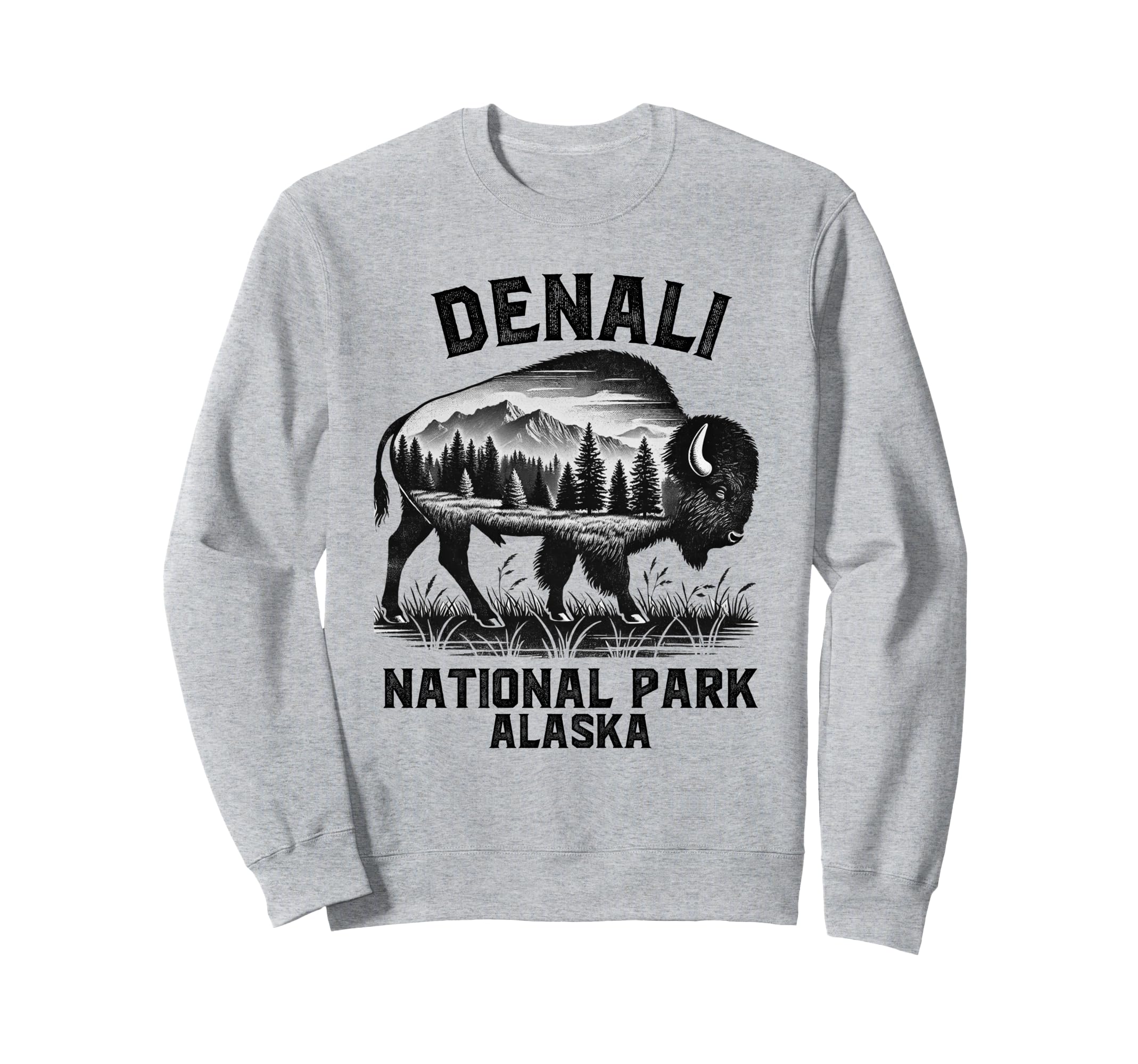 Denali National Park Souvenir Alaska Sweatshirt - Streetwear Style Unisex - T-Shirt, Sweatshirt, Hoodie
