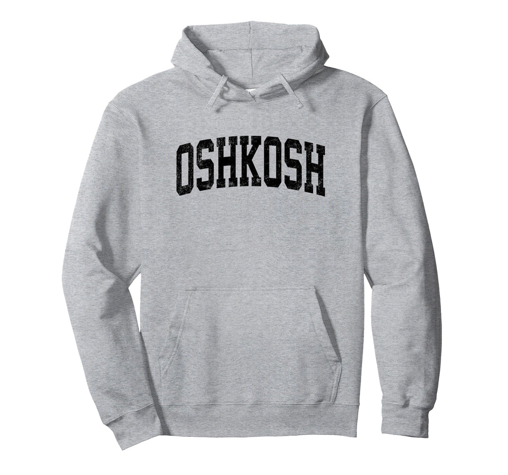 Oshkosh Wisconsin Wi Athletic Hoodie - Casual Everyday Wear for Adults - T-Shirt, Sweatshirt, Hoodie