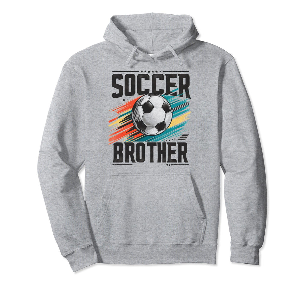 Soccer Brother Family Matching Team Hoodie - Custom Art Print Unisex - T-Shirt, Sweatshirt, Hoodie