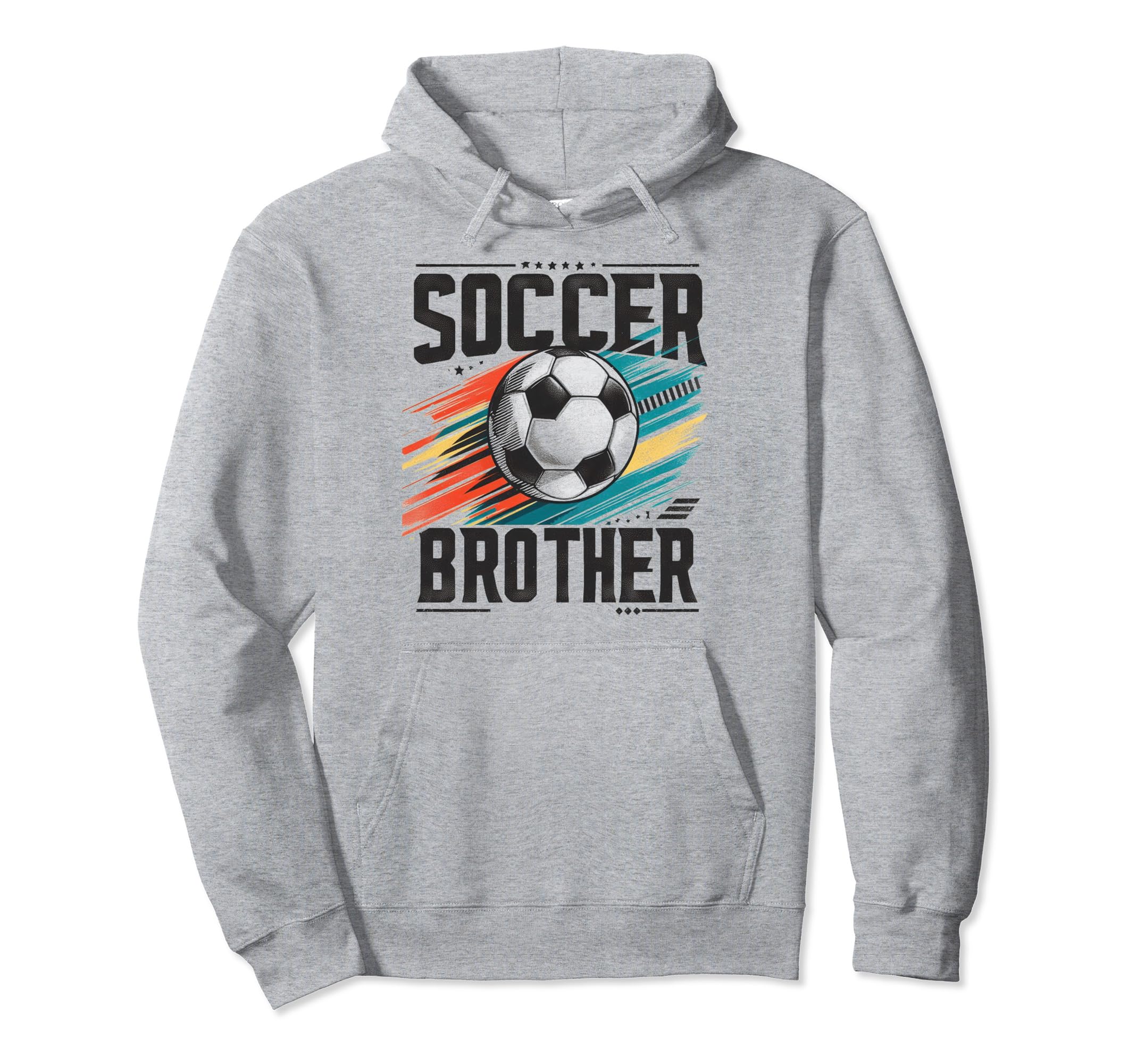 Soccer Brother Family Matching Team Hoodie - Custom Art Print Unisex - T-Shirt, Sweatshirt, Hoodie
