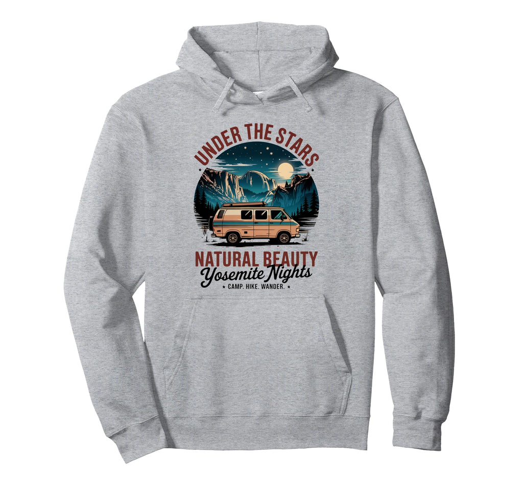 National Park Camping Yosemite Hoodie - Novelty Apparel for Adults - T-Shirt, Sweatshirt, Hoodie