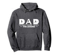 Dad Coach Myth Legend Soccer Player Hoodie - Novelty Apparel Unisex - T-Shirt, Sweatshirt, Hoodie