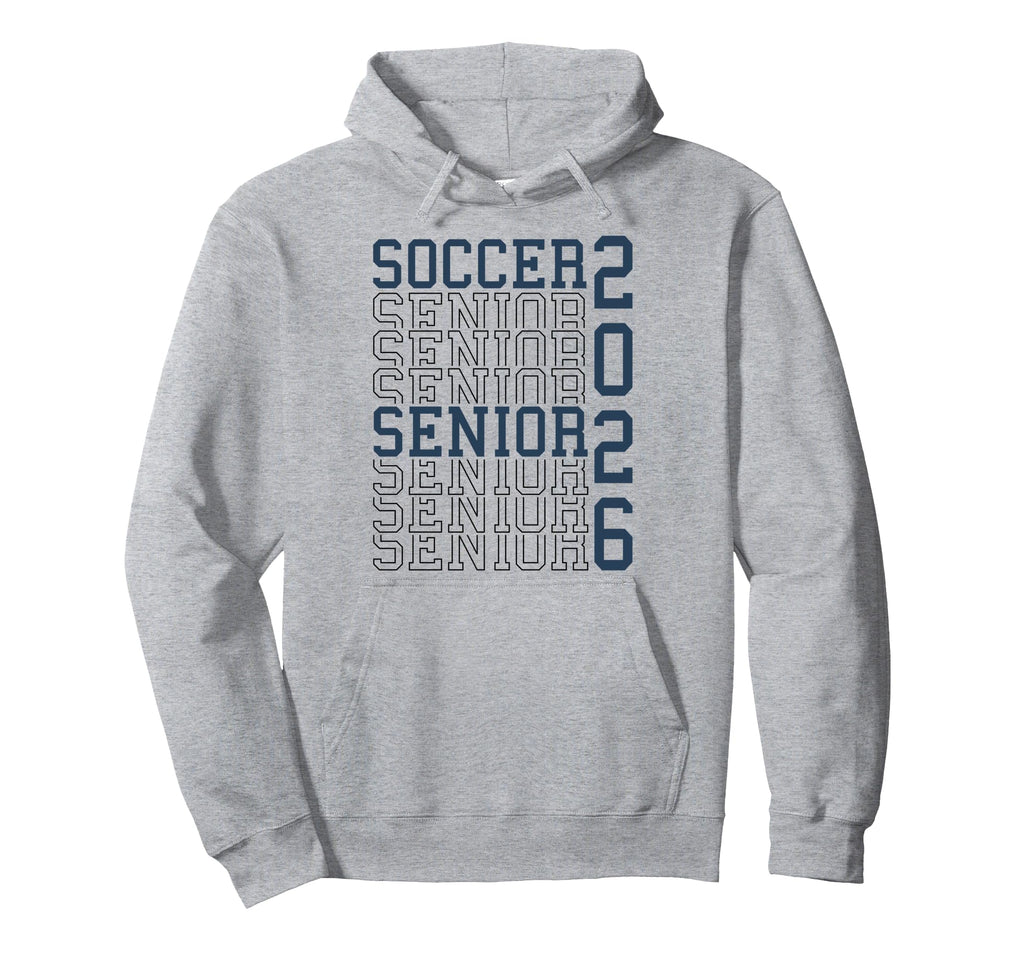 Soccer Senior Night Soccer Senior 2026 Hoodie - Graphic Print for Adults - T-Shirt, Sweatshirt, Hoodie