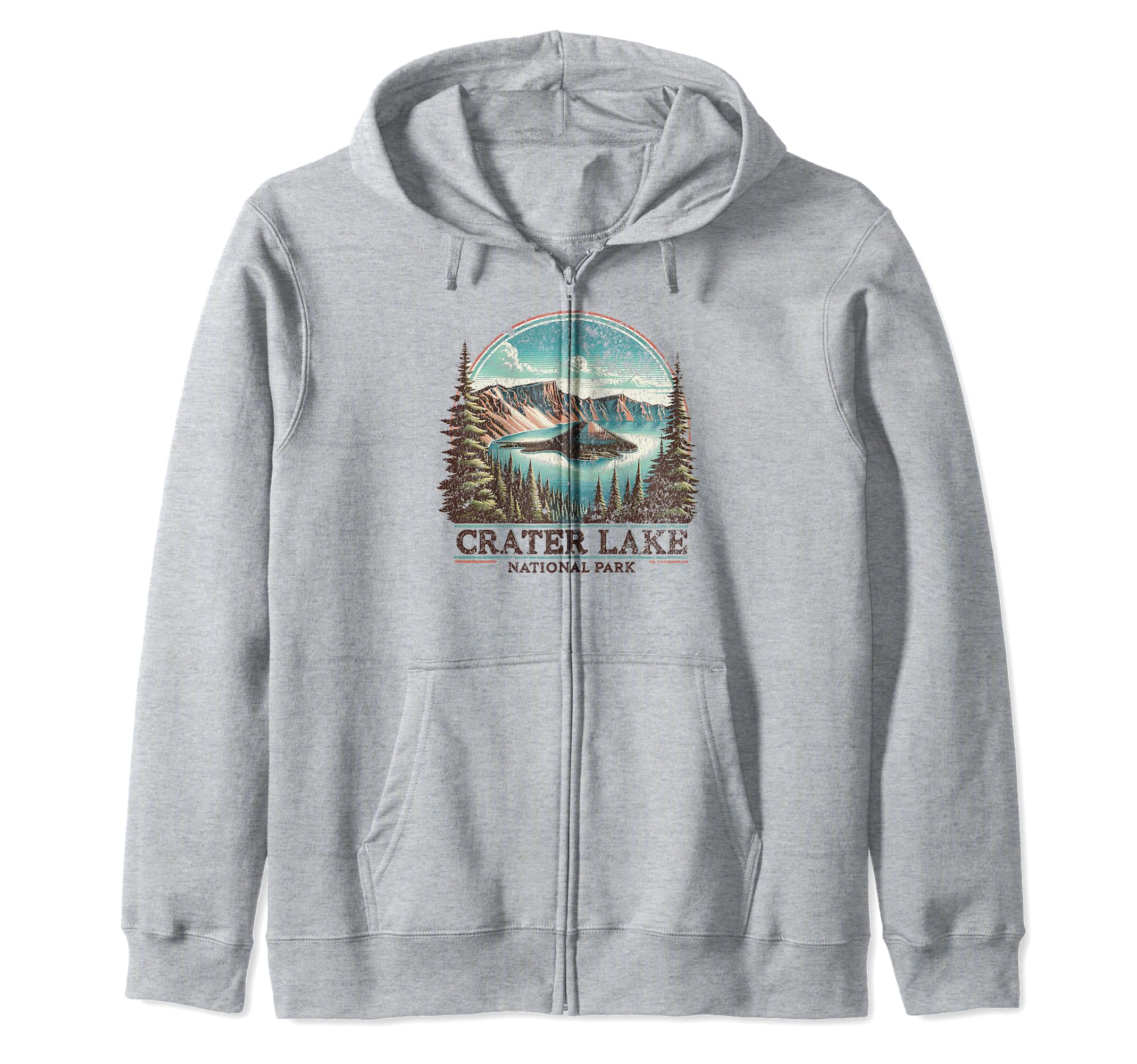 Crater Lake National Park Oregon Usa Sweatshirt - Minimalist Print Unisex - T-Shirt, Sweatshirt, Hoodie