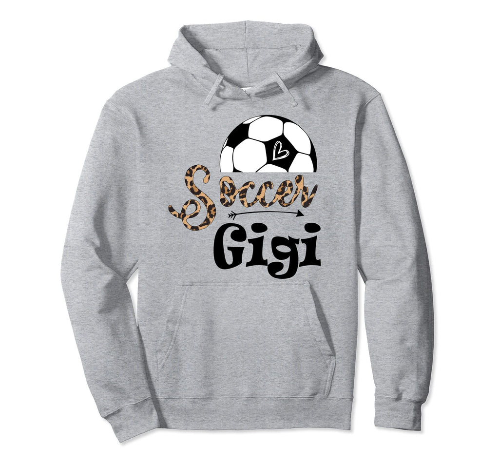 Soccer Gigi Leopard Funny Mothers Hoodie - Casual Everyday Wear Men Women - T-Shirt, Sweatshirt, Hoodie