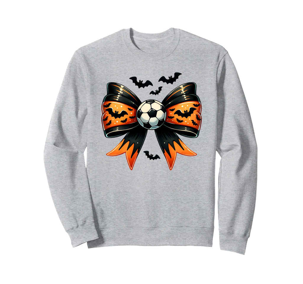 Halloween Soccer Spooky Sweatshirt - Fun Novelty Design for Adults - T-Shirt, Sweatshirt, Hoodie