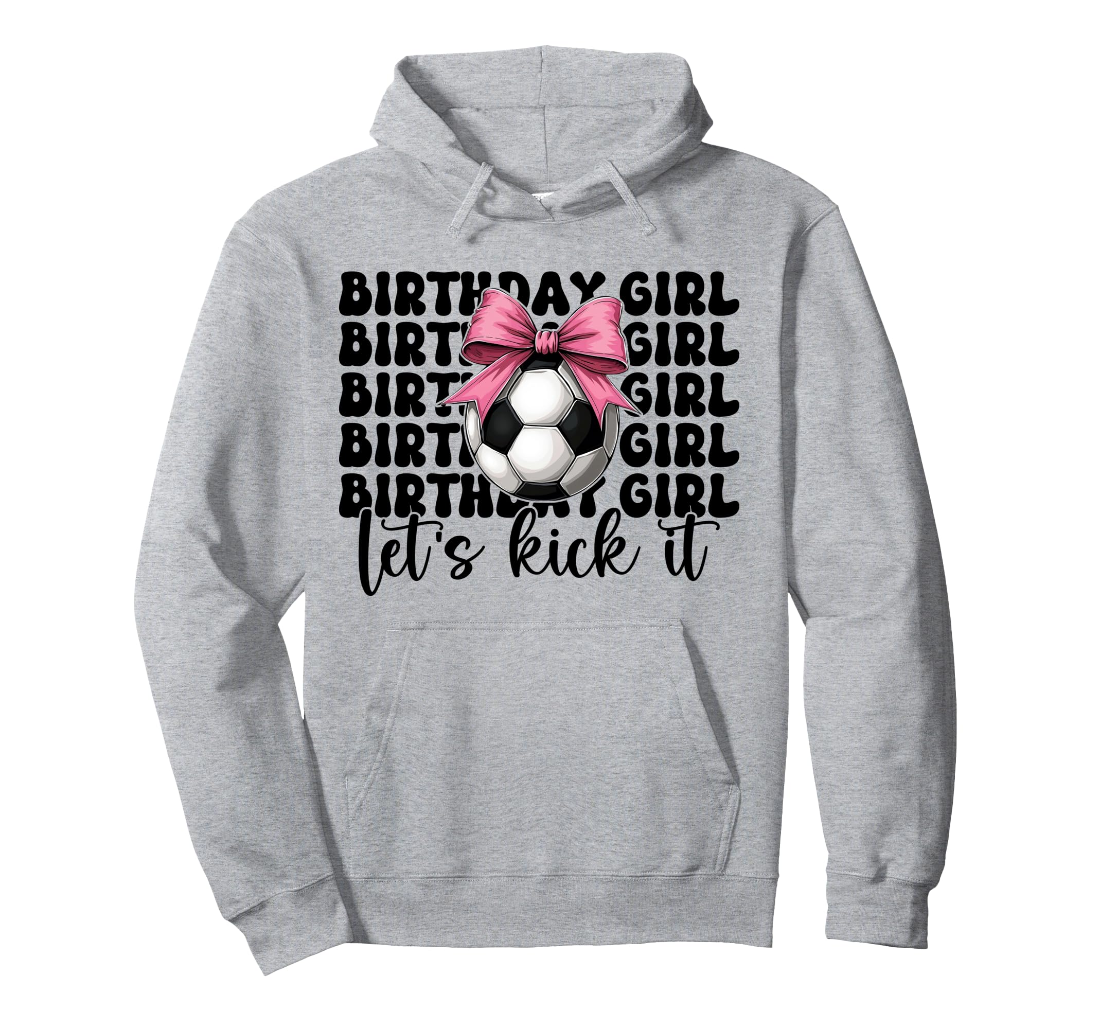 Soccer Soccer Mom Mama Birthday Lets Kick Hoodie - Custom Art Print Unisex - T-Shirt, Sweatshirt, Hoodie