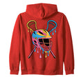 Lax Goalie Lacrosse Goalkeeper Sweatshirt - Minimalist Print Men Women - T-Shirt, Sweatshirt, Hoodie