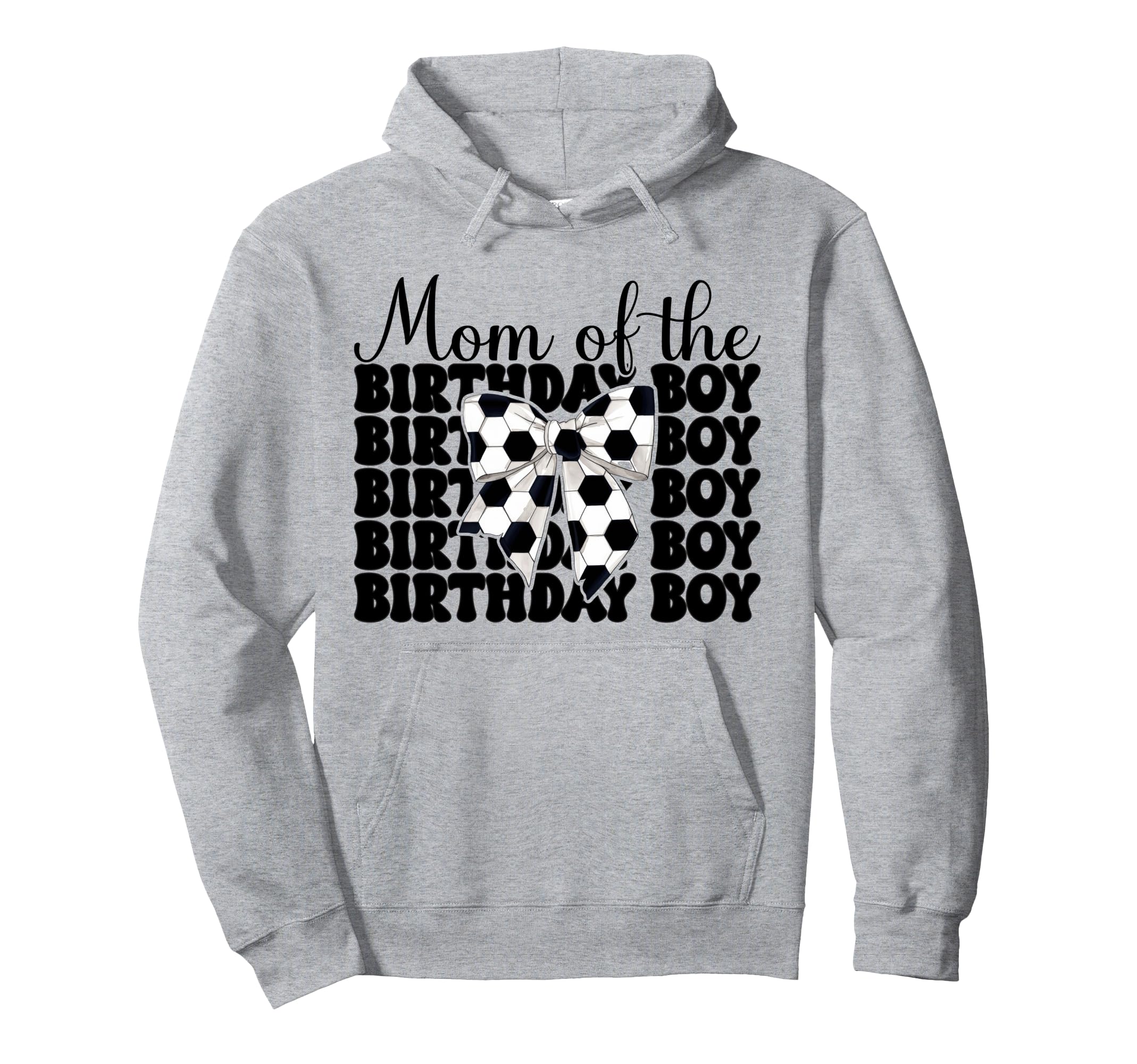 Soccer Mom Mama Coquette Bow Mom Birthday Hoodie - Minimalist Print Unisex - T-Shirt, Sweatshirt, Hoodie