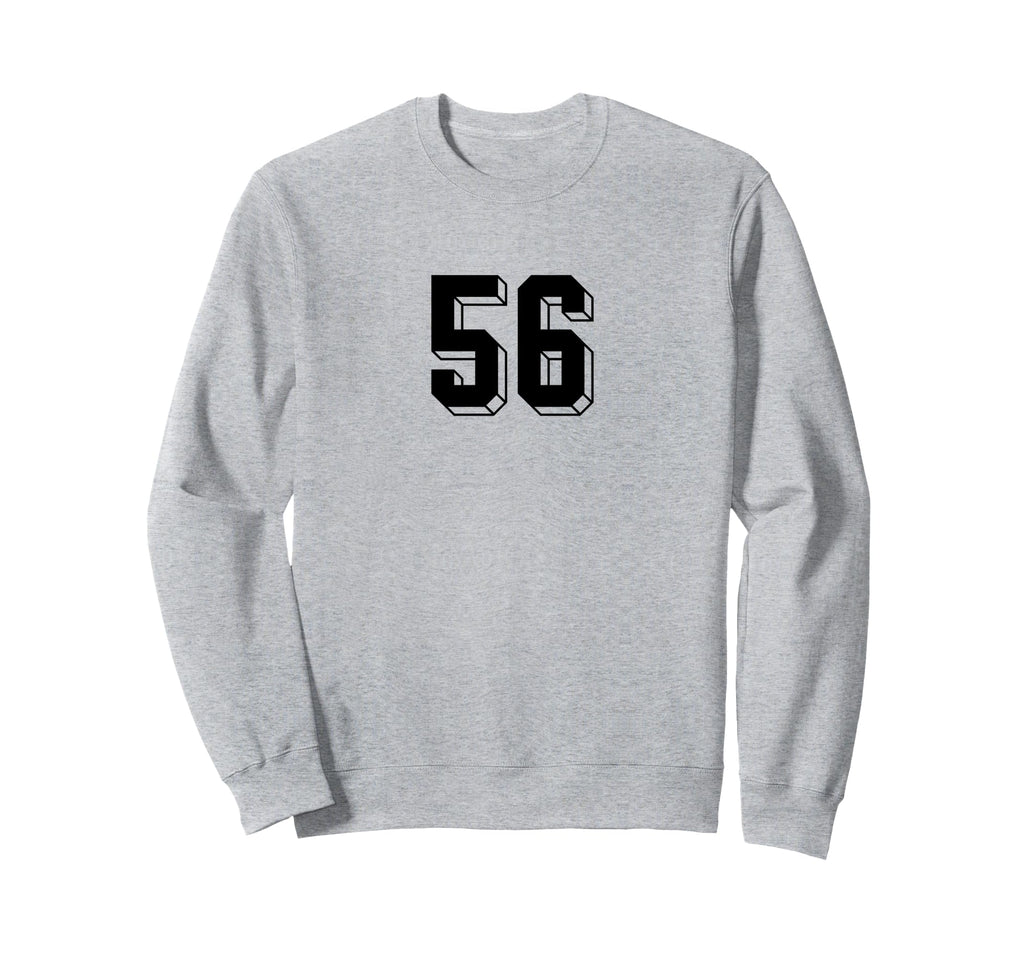 Number 56 80S 90S Soccer Team Jersey Sweatshirt - Trendy Graphic Men Women - T-Shirt, Sweatshirt, Hoodie
