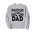 Proud Soccer Dad Father Sport Sweatshirt - Fun Novelty Design Men Women - T-Shirt, Sweatshirt, Hoodie