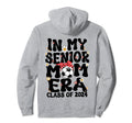 My Senior Soccer Mom Era Groovy Senior Hoodie - Trendy Graphic Men Women - T-Shirt, Sweatshirt, Hoodie