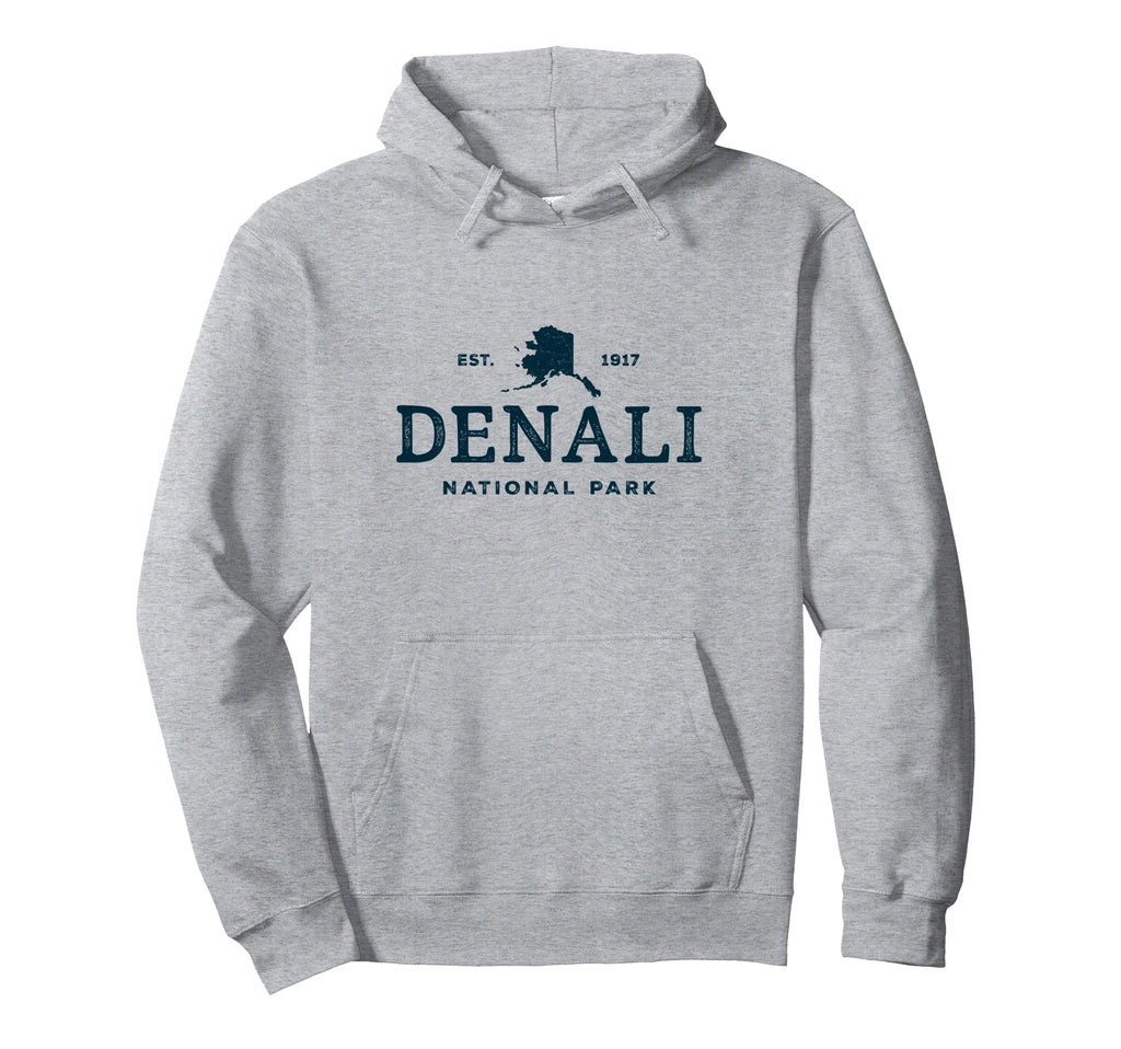 Denali National Park Alaska Vacation Hoodie - Streetwear Style Unisex - T-Shirt, Sweatshirt, Hoodie