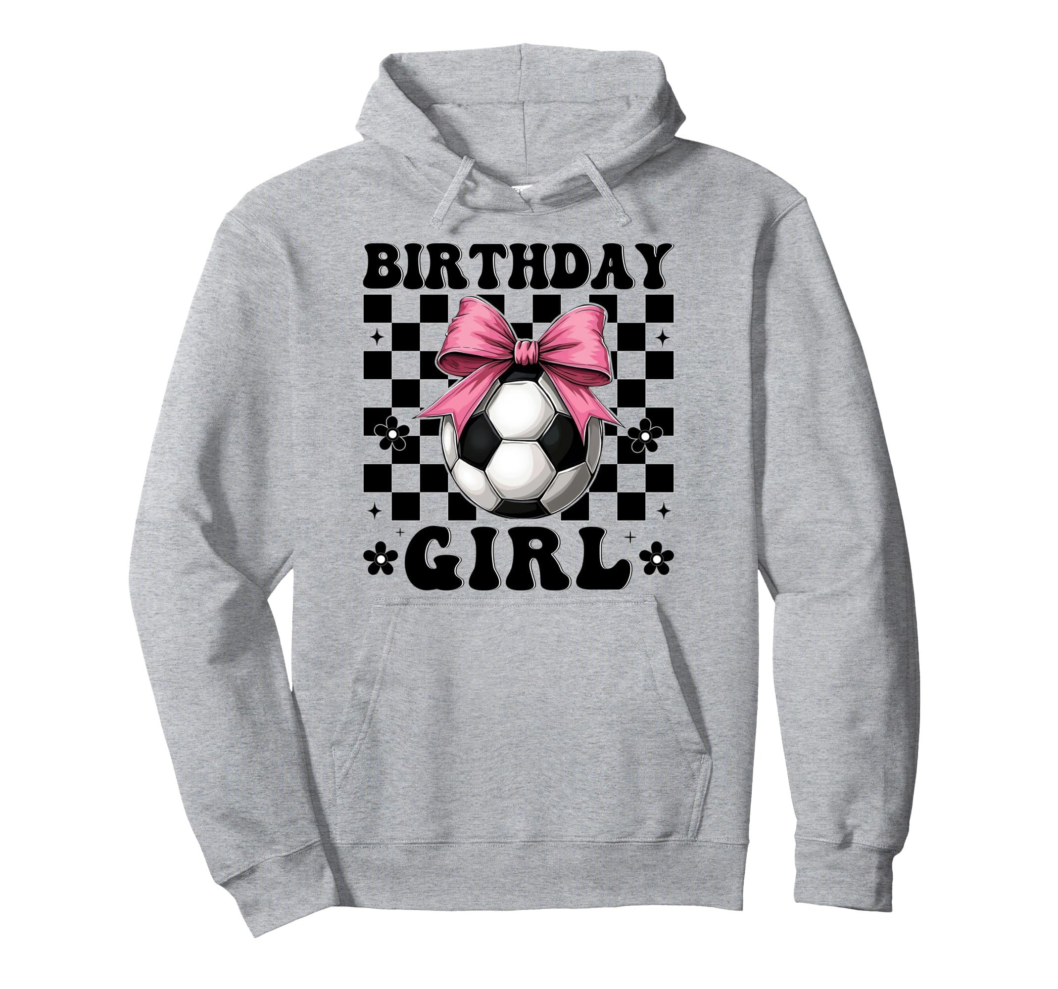Birthday Soccer Soccer Mom Coquette Bow Hoodie - Streetwear Style Unisex - T-Shirt, Sweatshirt, Hoodie