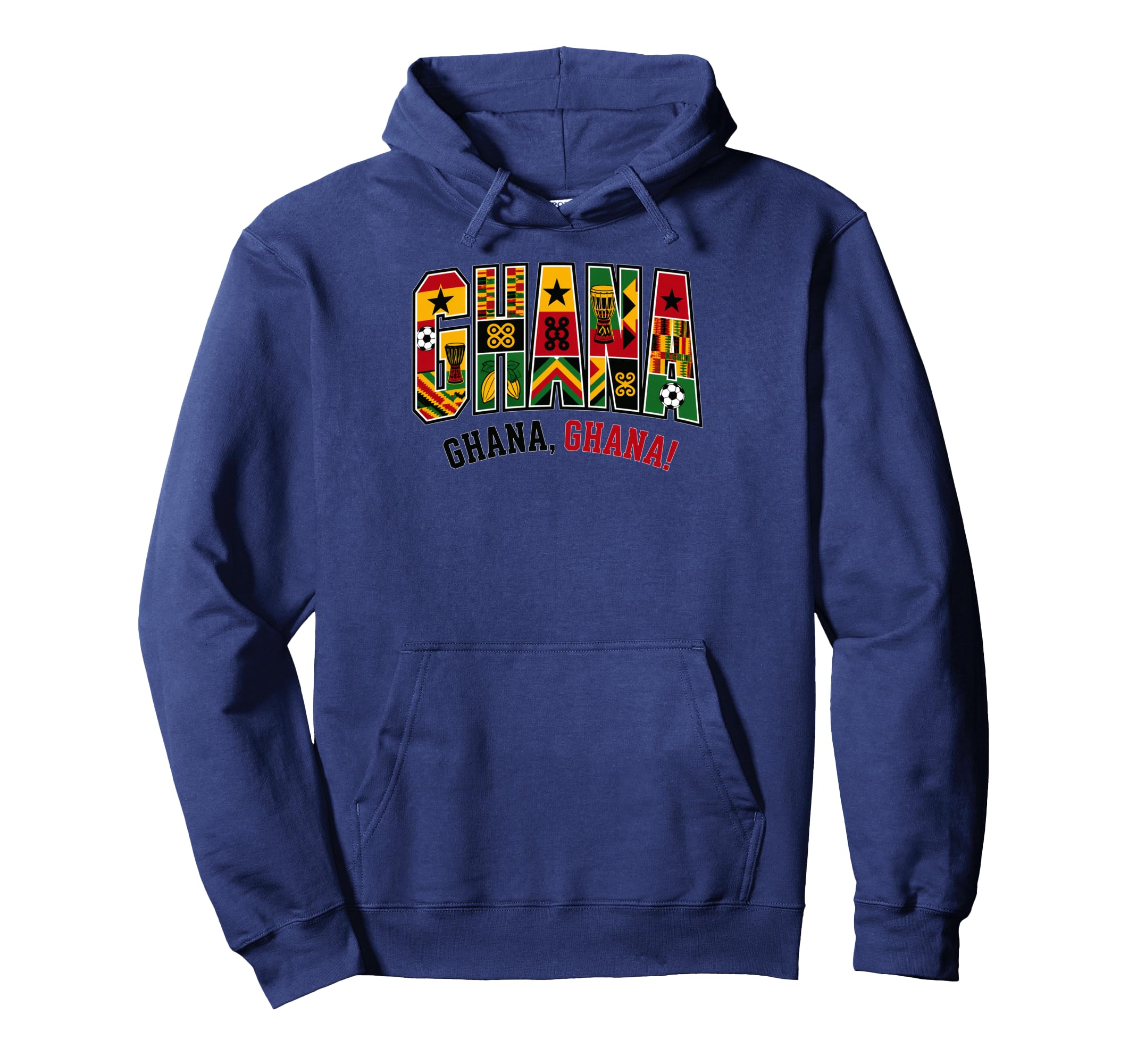 Ghana Soccer 2026 Ghanaian Fans Hoodie - Aesthetic Graphic Men Women - T-Shirt, Sweatshirt, Hoodie