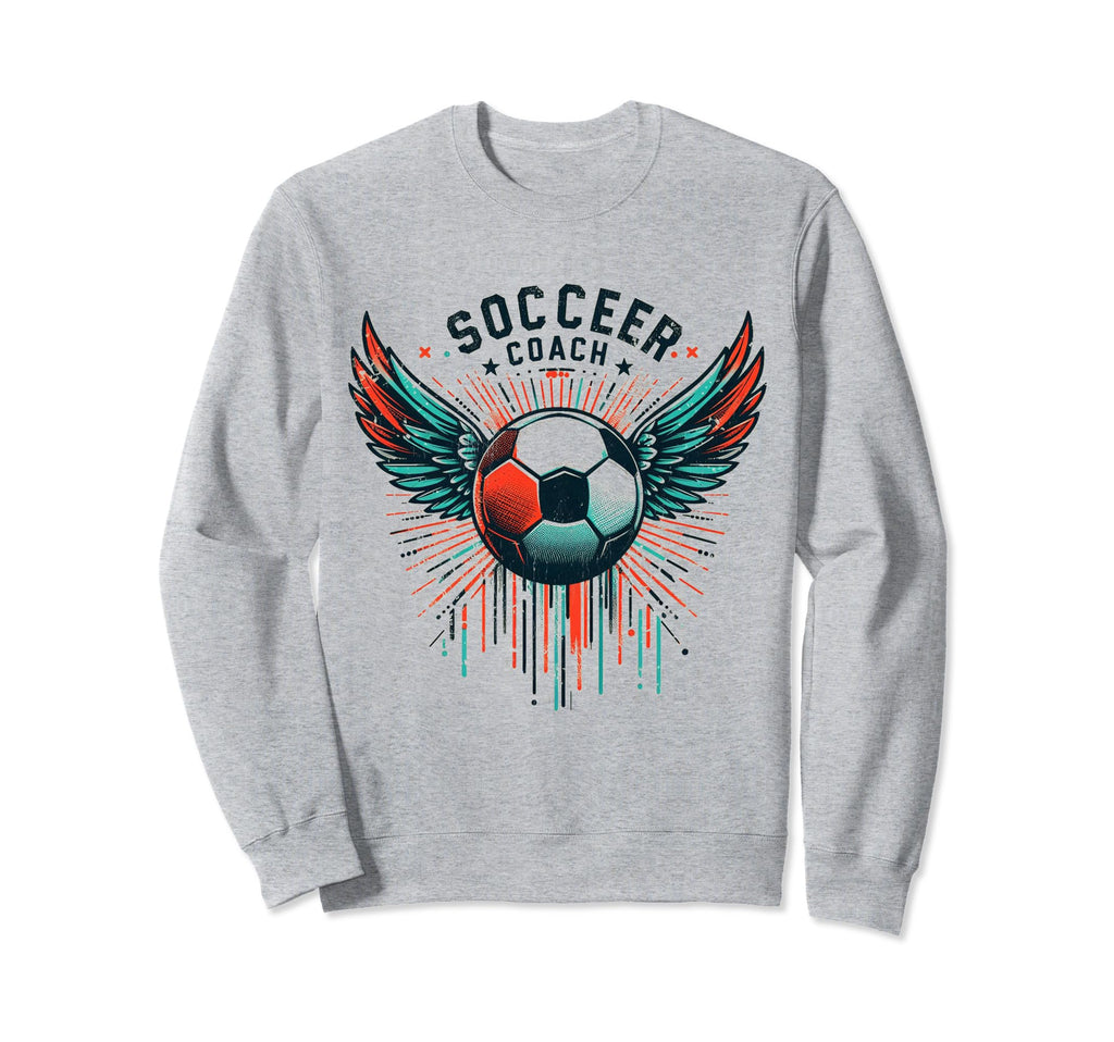 Soccer Coach Training Coaching Sweatshirt - Fun Novelty Design for Adults - T-Shirt, Sweatshirt, Hoodie