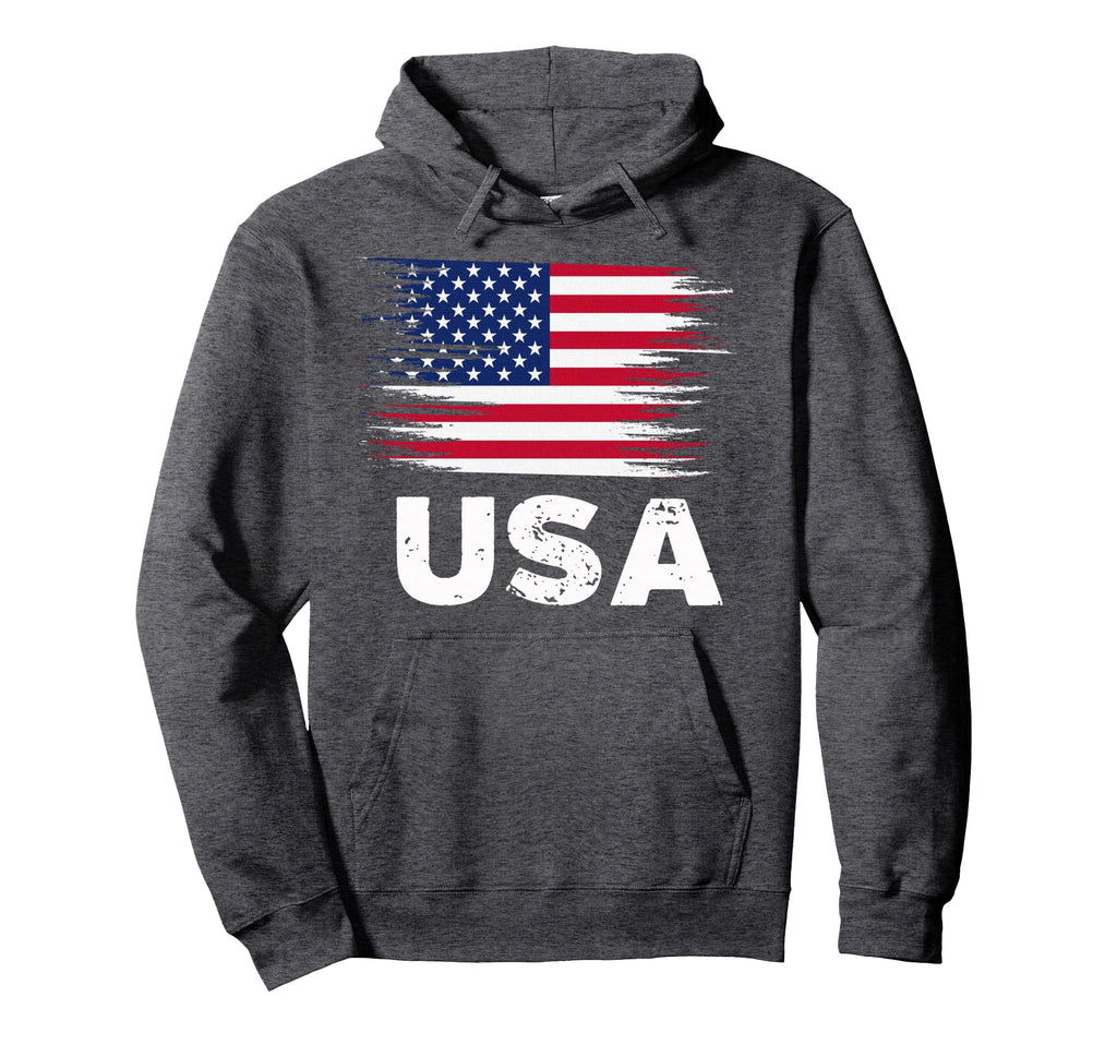 Usa American Flag Sports Soccer Football Hoodie - Streetwear Style Unisex - T-Shirt, Sweatshirt, Hoodie