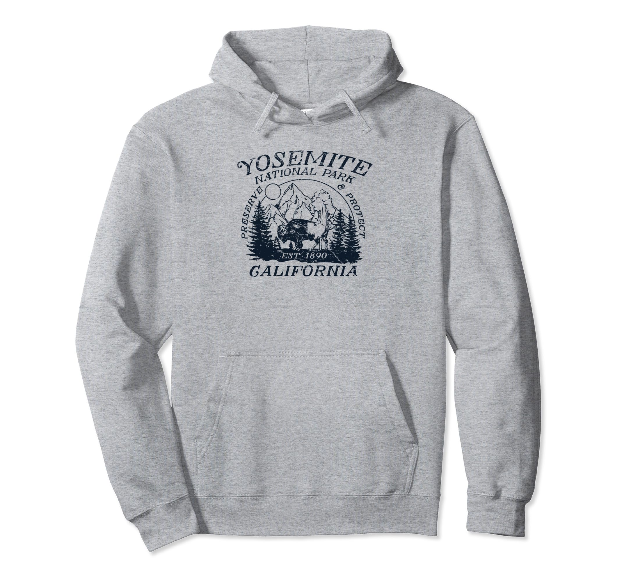 Yosemite National Park Hoodie - Custom Art Print Unisex - T-Shirt, Sweatshirt, Hoodie