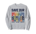 Save Our Parks Protect National Sweatshirt - Custom Art Print Men Women - T-Shirt, Sweatshirt, Hoodie