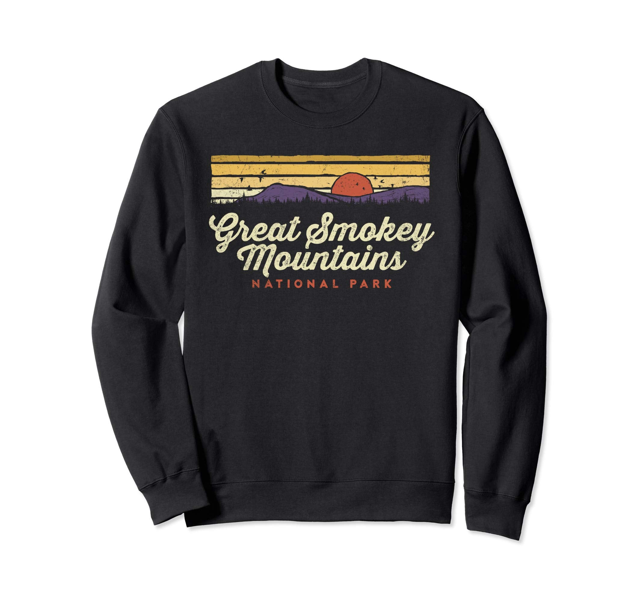 Great Smoky Mountains National Park Sweatshirt - Unique Graphic for Adults - T-Shirt, Sweatshirt, Hoodie