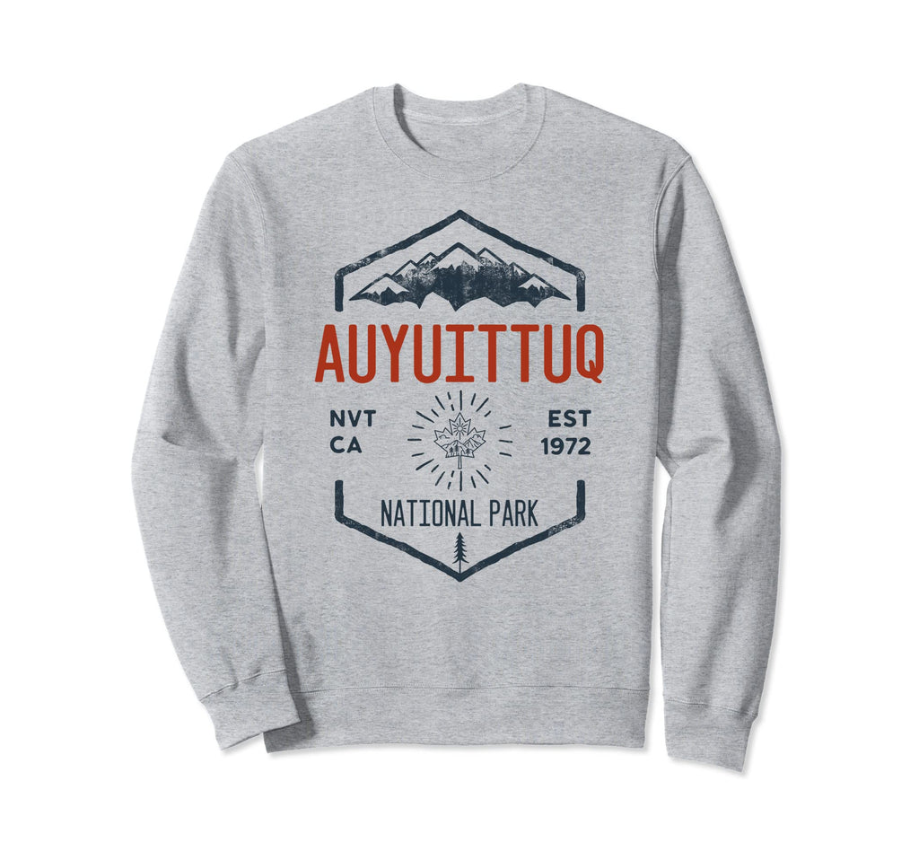 Auyuittuq National Park Canada Sweatshirt - Graphic Print for Adults - T-Shirt, Sweatshirt, Hoodie