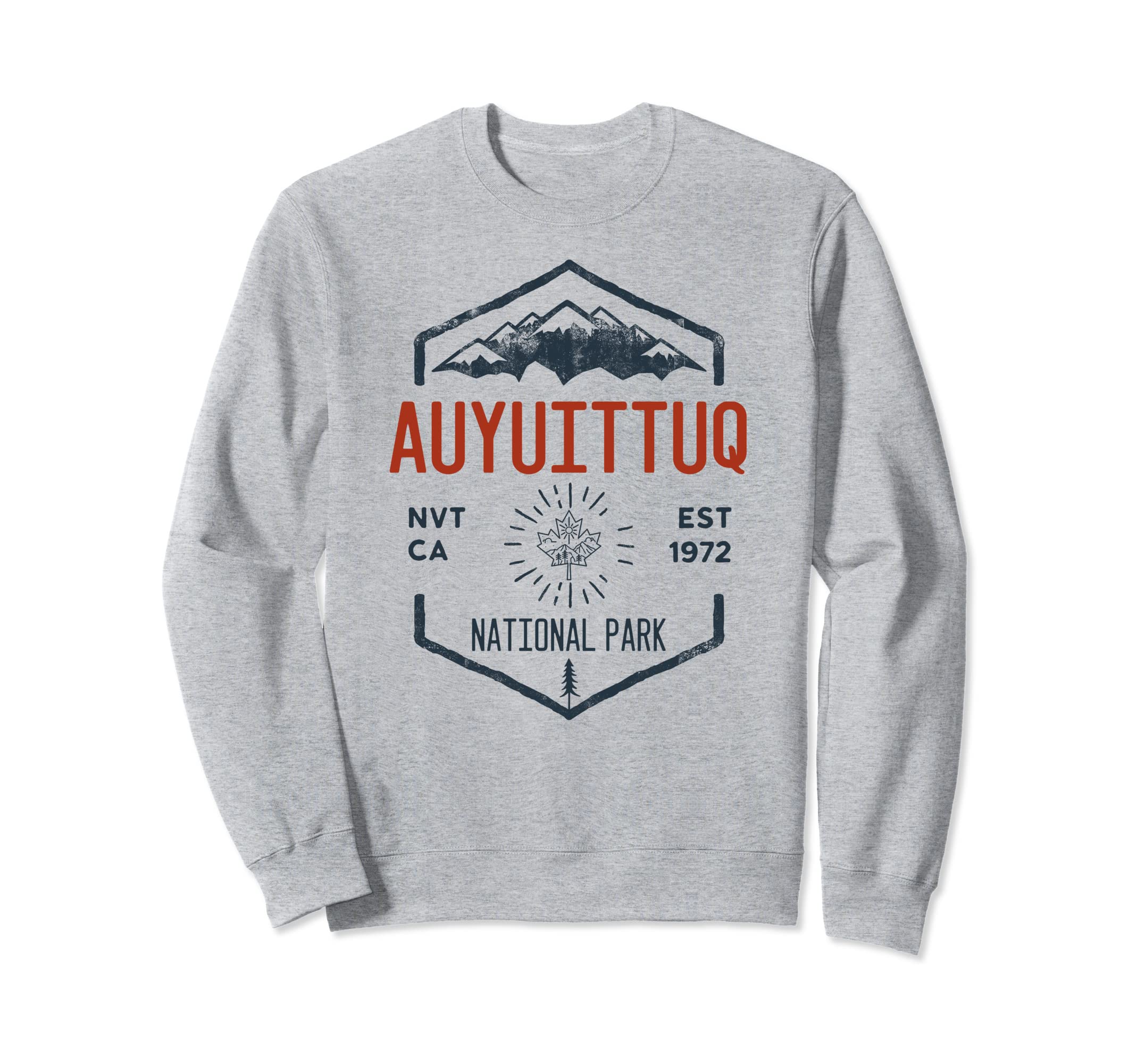 Auyuittuq National Park Canada Sweatshirt - Graphic Print for Adults - T-Shirt, Sweatshirt, Hoodie