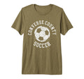 Converse County Soccer Distressed T-Shirt - Casual Everyday Wear Men Women - T-Shirt, Sweatshirt, Hoodie
