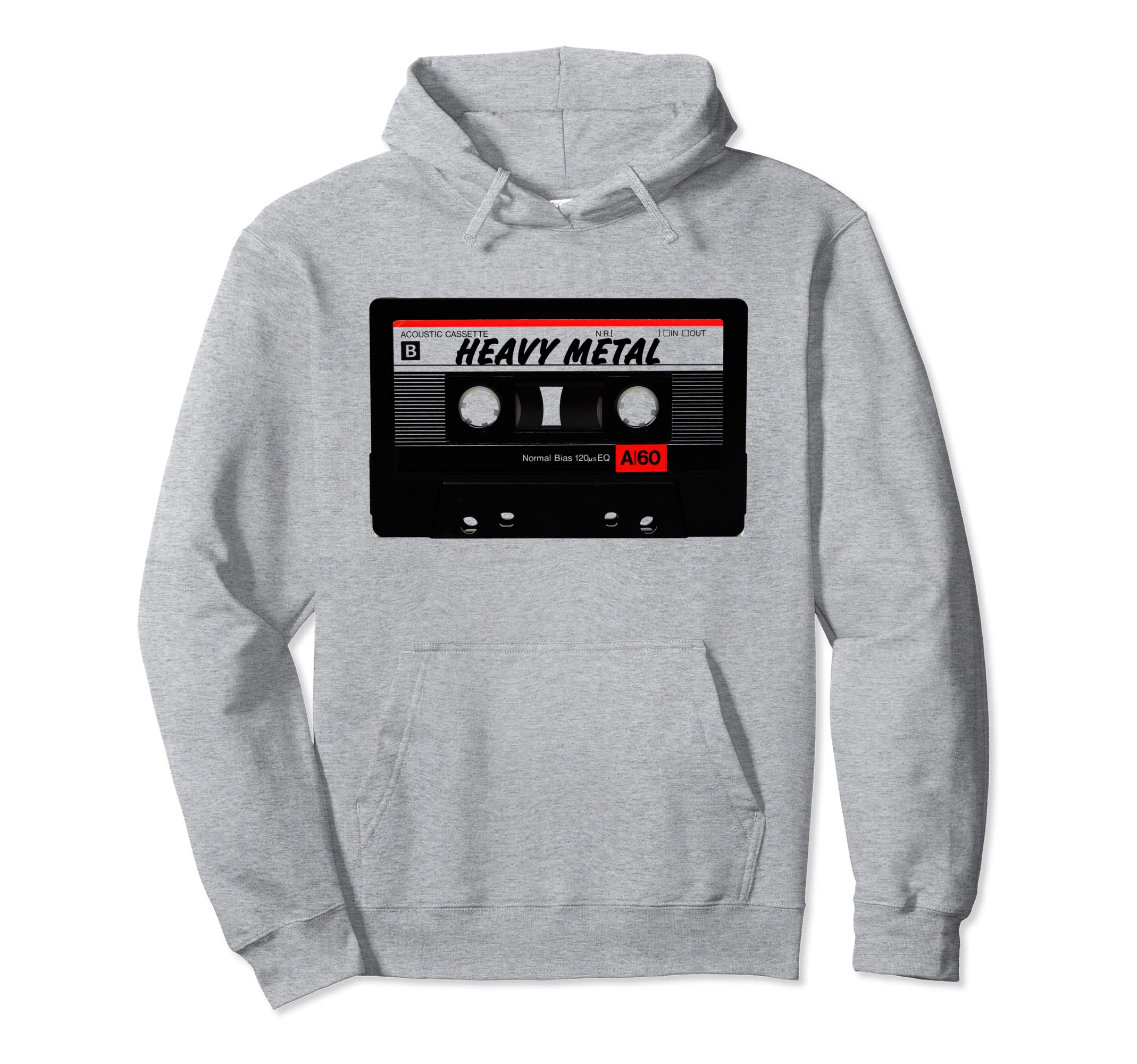Heavy Metal Mixtape 80S 90S Audio Hoodie - Streetwear Style for Adults - T-Shirt, Sweatshirt, Hoodie