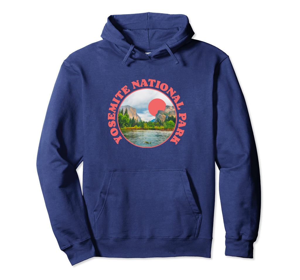 Yosemite Valley National Park Photo Hoodie - Fun Novelty Design Men Women - T-Shirt, Sweatshirt, Hoodie