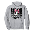 Soccer Soccer Mom Coquette Hoodie - Fun Novelty Design Unisex - T-Shirt, Sweatshirt, Hoodie