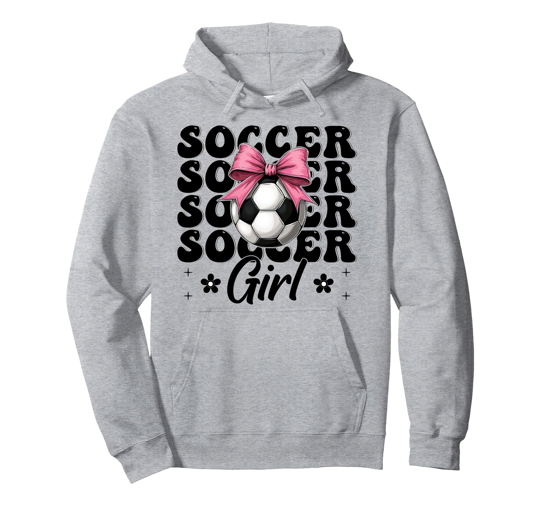 Soccer Soccer Mom Coquette Hoodie - Fun Novelty Design Unisex - T-Shirt, Sweatshirt, Hoodie