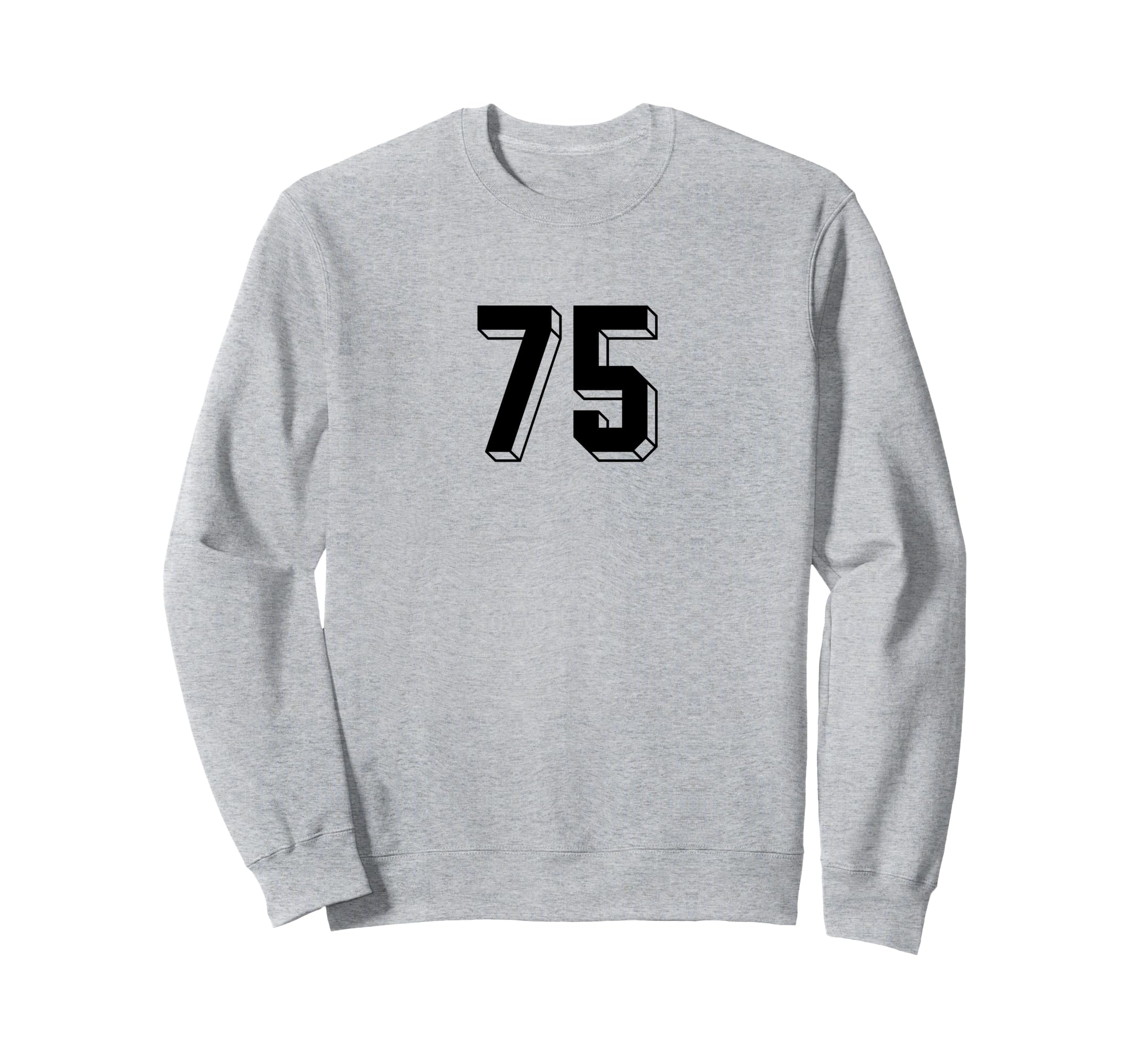 Number 75 80S 90S Soccer Team Jersey Sweatshirt - Trendy Graphic Unisex - T-Shirt, Sweatshirt, Hoodie