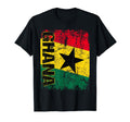 Ghana Flag Distressed Ghana T-Shirt - Streetwear Style Men Women - T-Shirt, Sweatshirt, Hoodie