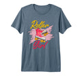 Roller Skate 70S 80S Skating Tri Blend T-Shirt - Unique Graphic for Adults - T-Shirt, Sweatshirt, Hoodie