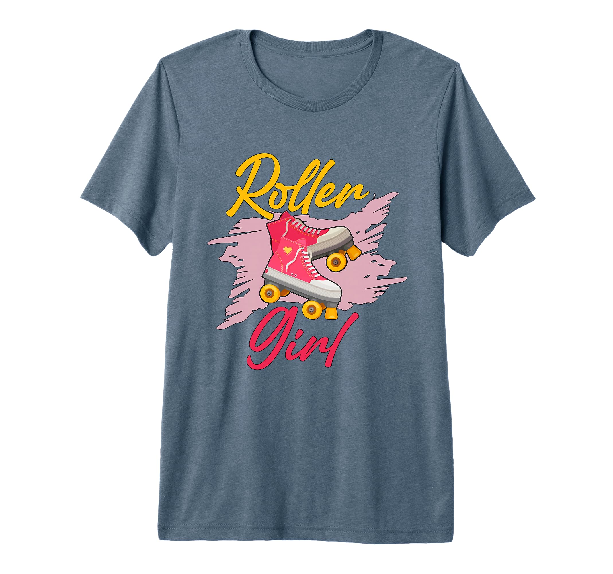 Roller Skate 70S 80S Skating Tri Blend T-Shirt - Unique Graphic for Adults - T-Shirt, Sweatshirt, Hoodie