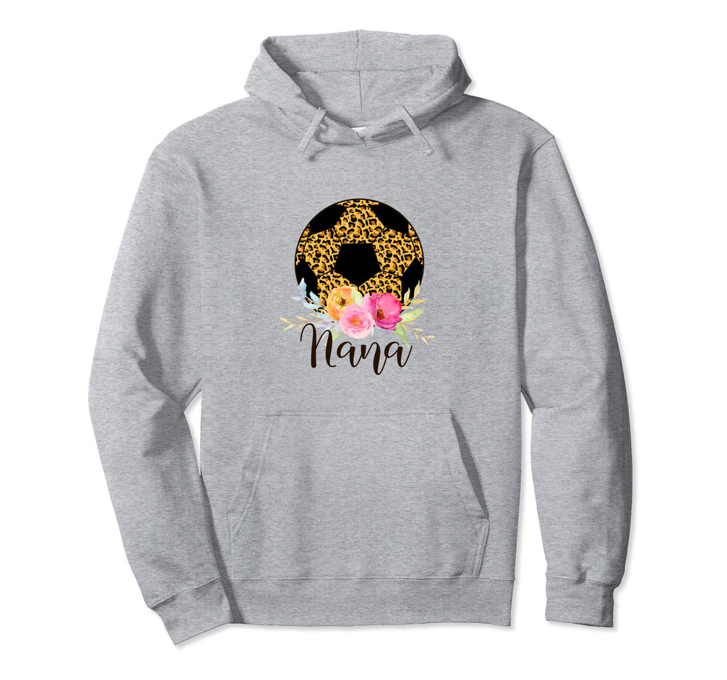 Nana Soccer Gift Leopard Tops Hoodie - Minimalist Print Unisex - T-Shirt, Sweatshirt, Hoodie