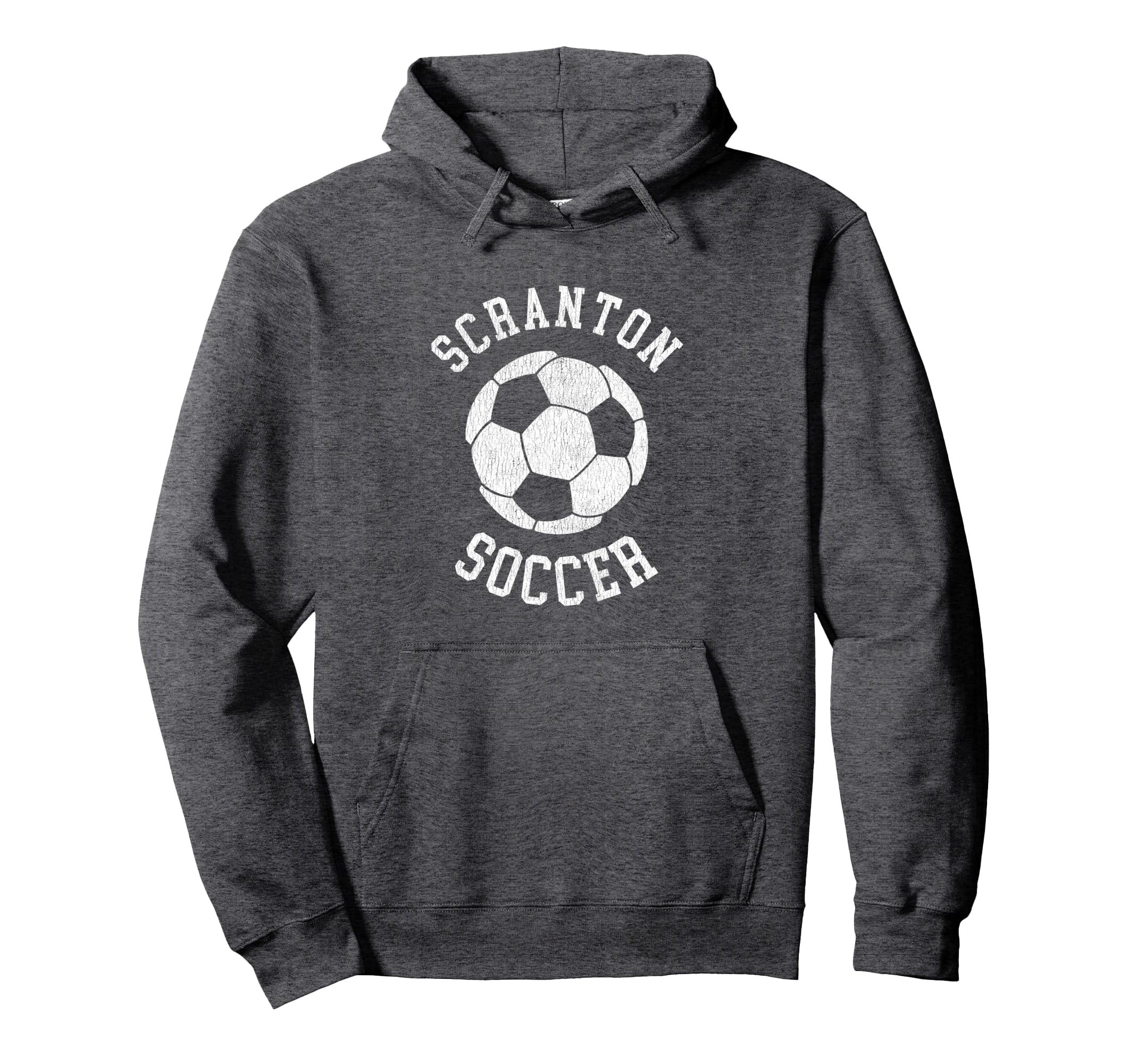 Scranton Soccer Distressed 90S Hoodie - Custom Art Print for Adults - T-Shirt, Sweatshirt, Hoodie