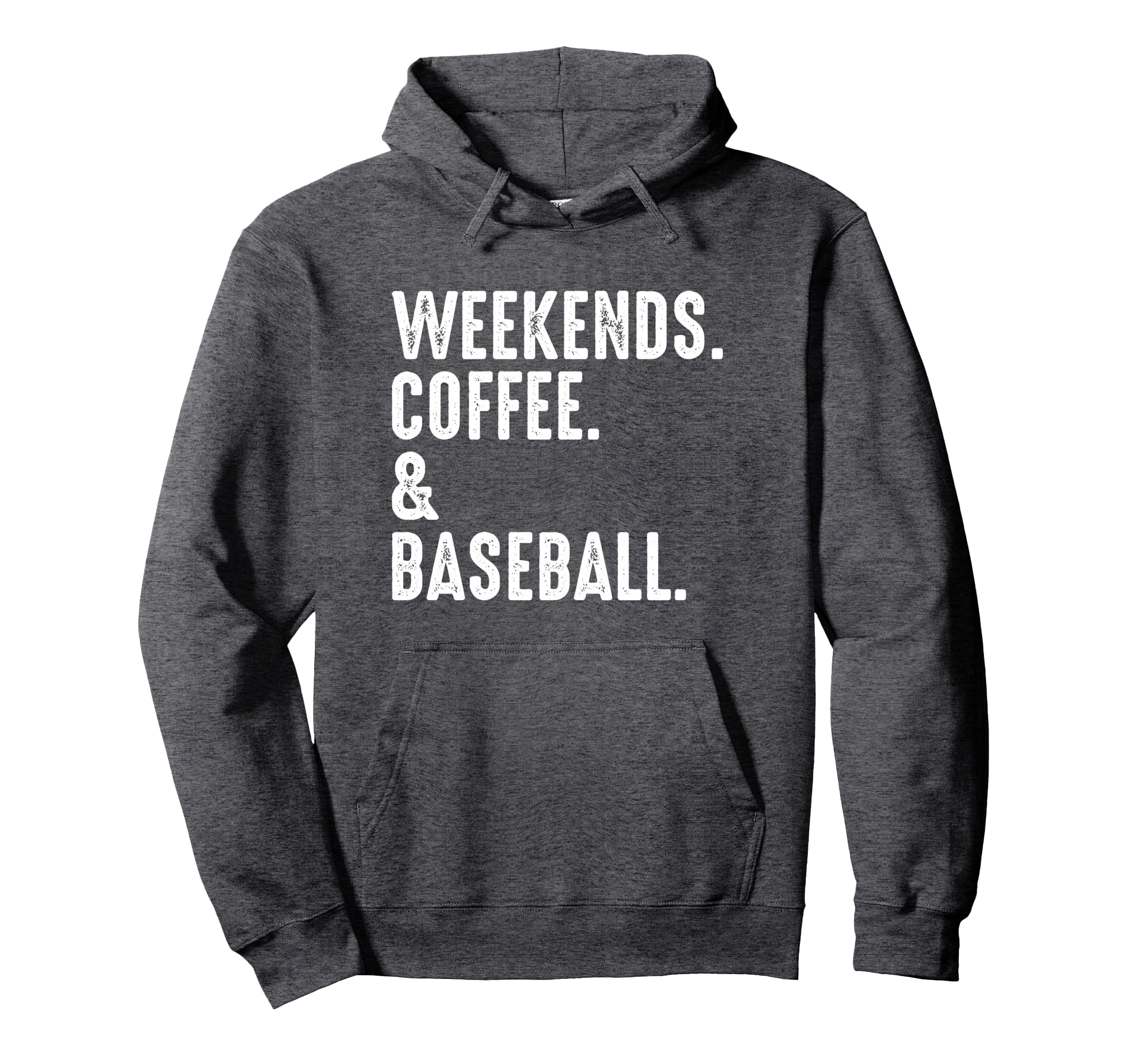 Weekends Coffee And Baseball Funny Hoodie - Aesthetic Graphic Men Women - T-Shirt, Sweatshirt, Hoodie