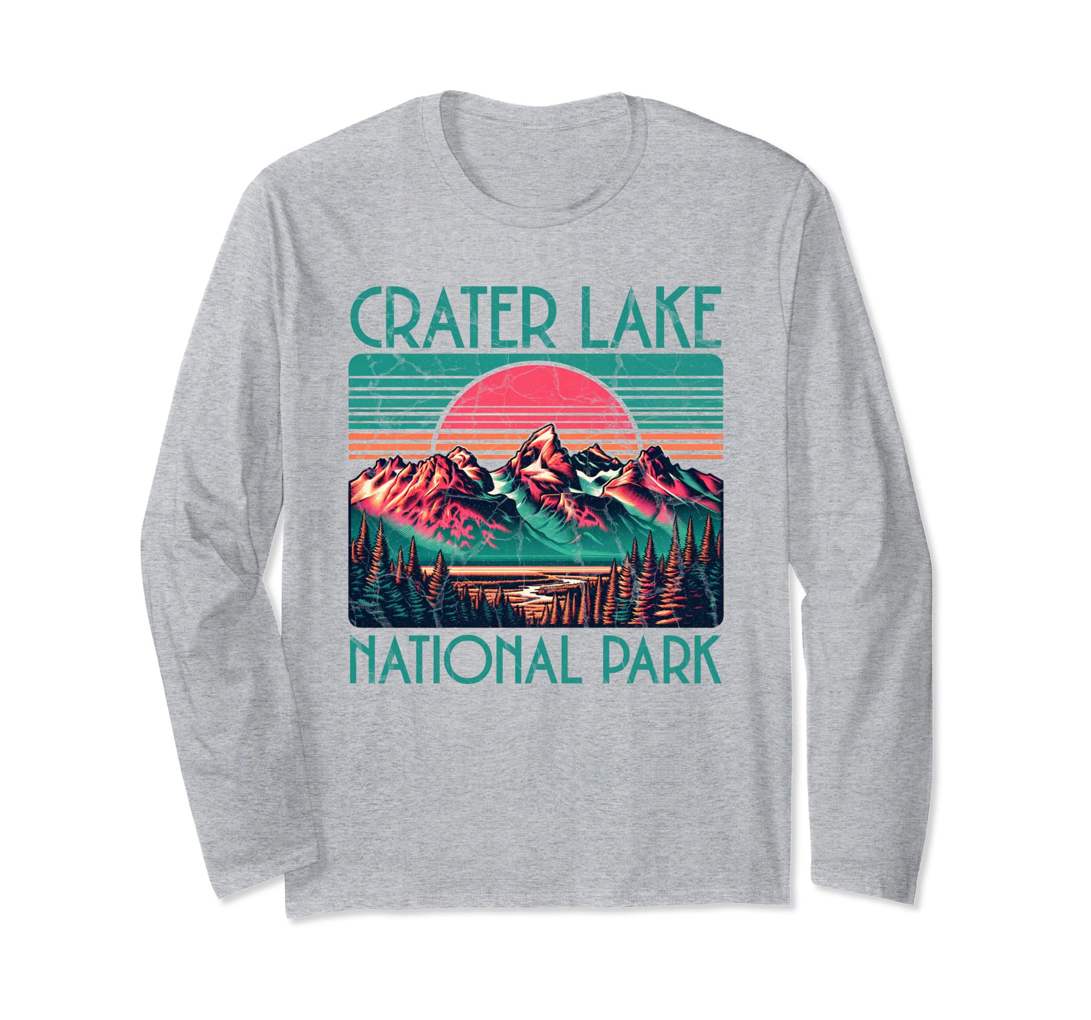 Crater Lake National Park Oregon Hoodie - Fun Novelty Design for Adults - T-Shirt, Sweatshirt, Hoodie
