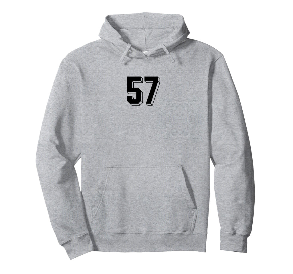 Number 57 80S 90S Soccer Team Jersey Hoodie - Unique Graphic Men Women - T-Shirt, Sweatshirt, Hoodie