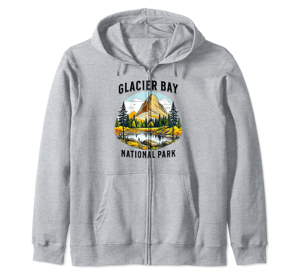 Glacier Bay National Park Alaska Hoodie - Casual Everyday Wear for Adults - T-Shirt, Sweatshirt, Hoodie