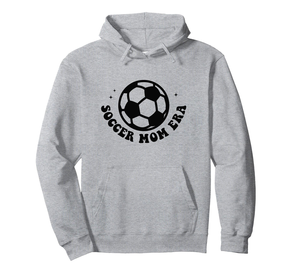 My Soccer Mom Era Groovy Soccer Hoodie - Fun Novelty Design for Adults - T-Shirt, Sweatshirt, Hoodie