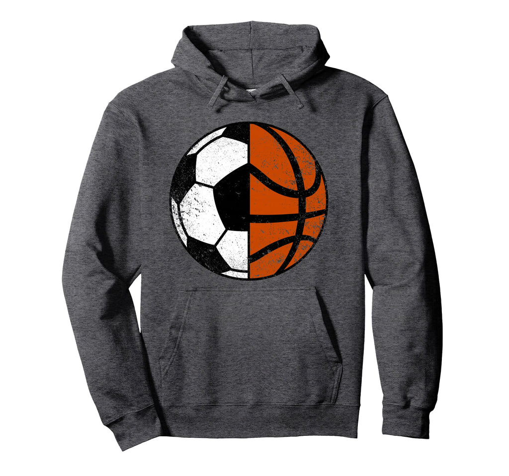 Soccer Basketball Player Funny Soccer Hoodie - Unique Graphic Unisex - T-Shirt, Sweatshirt, Hoodie