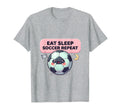 Eat Sleep Soccer Repeat Soccer Mom T-Shirt - Minimalist Print Men Women - T-Shirt, Sweatshirt, Hoodie