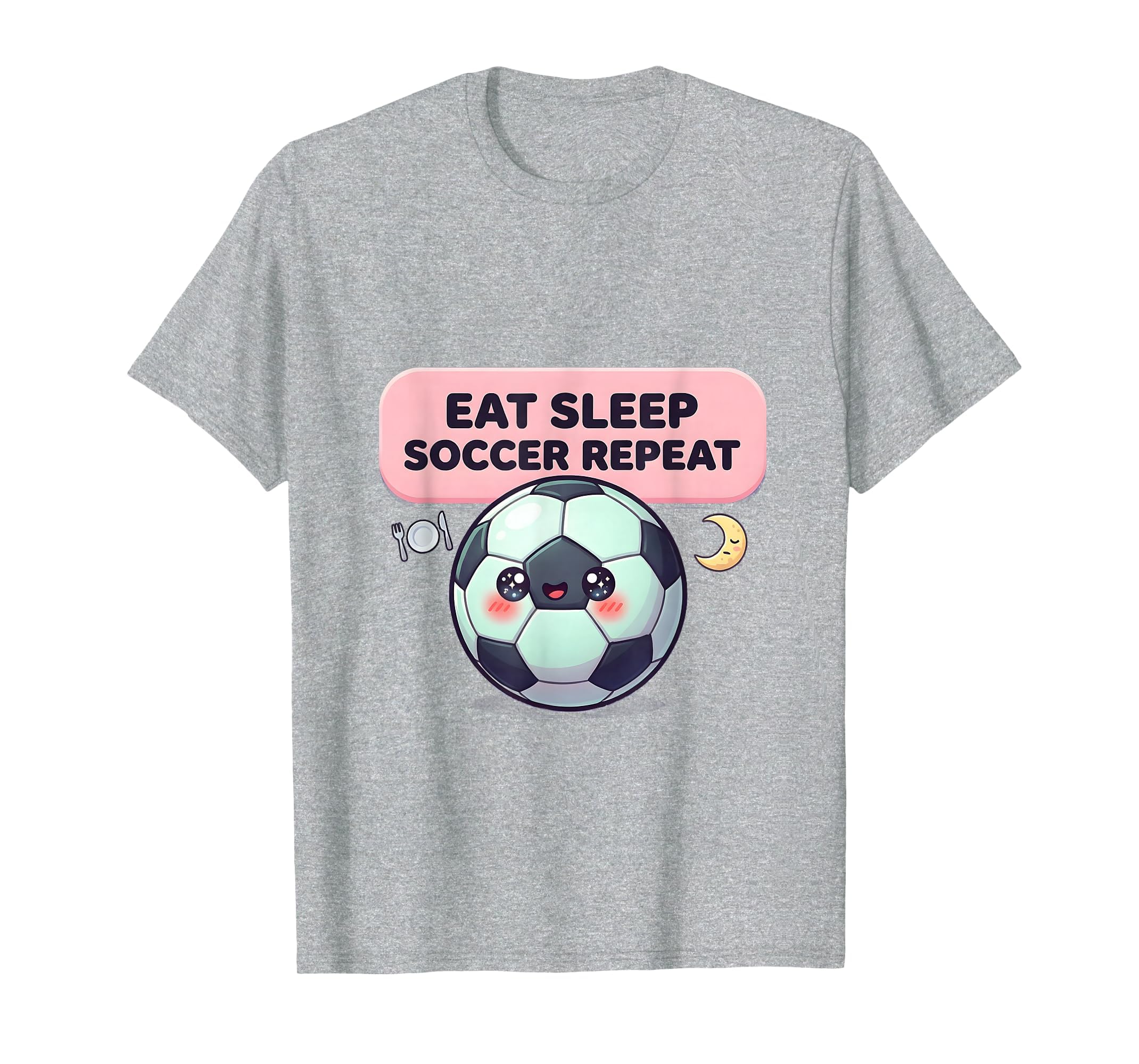 Eat Sleep Soccer Repeat Soccer Mom T-Shirt - Novelty Apparel Men Women - T-Shirt, Sweatshirt, Hoodie