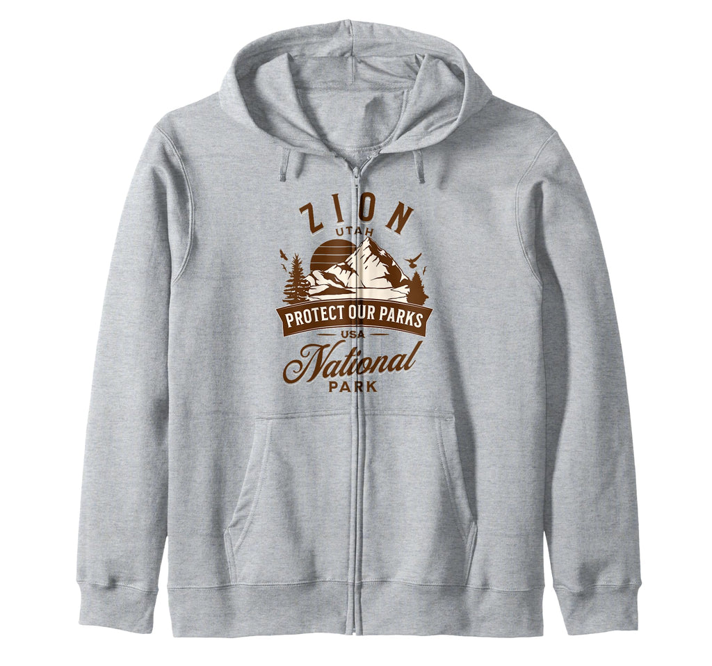 Zion National Park Utah Usa Outdoor Hoodie - Streetwear Style Unisex - T-Shirt, Sweatshirt, Hoodie