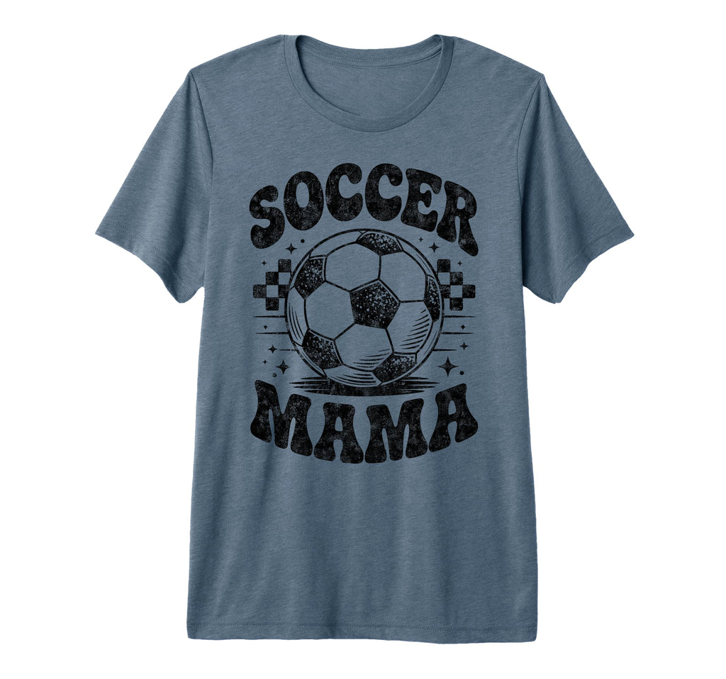 Soccer Mama Football Soccer Player Mom T-Shirt - Novelty Apparel Unisex - T-Shirt, Sweatshirt, Hoodie