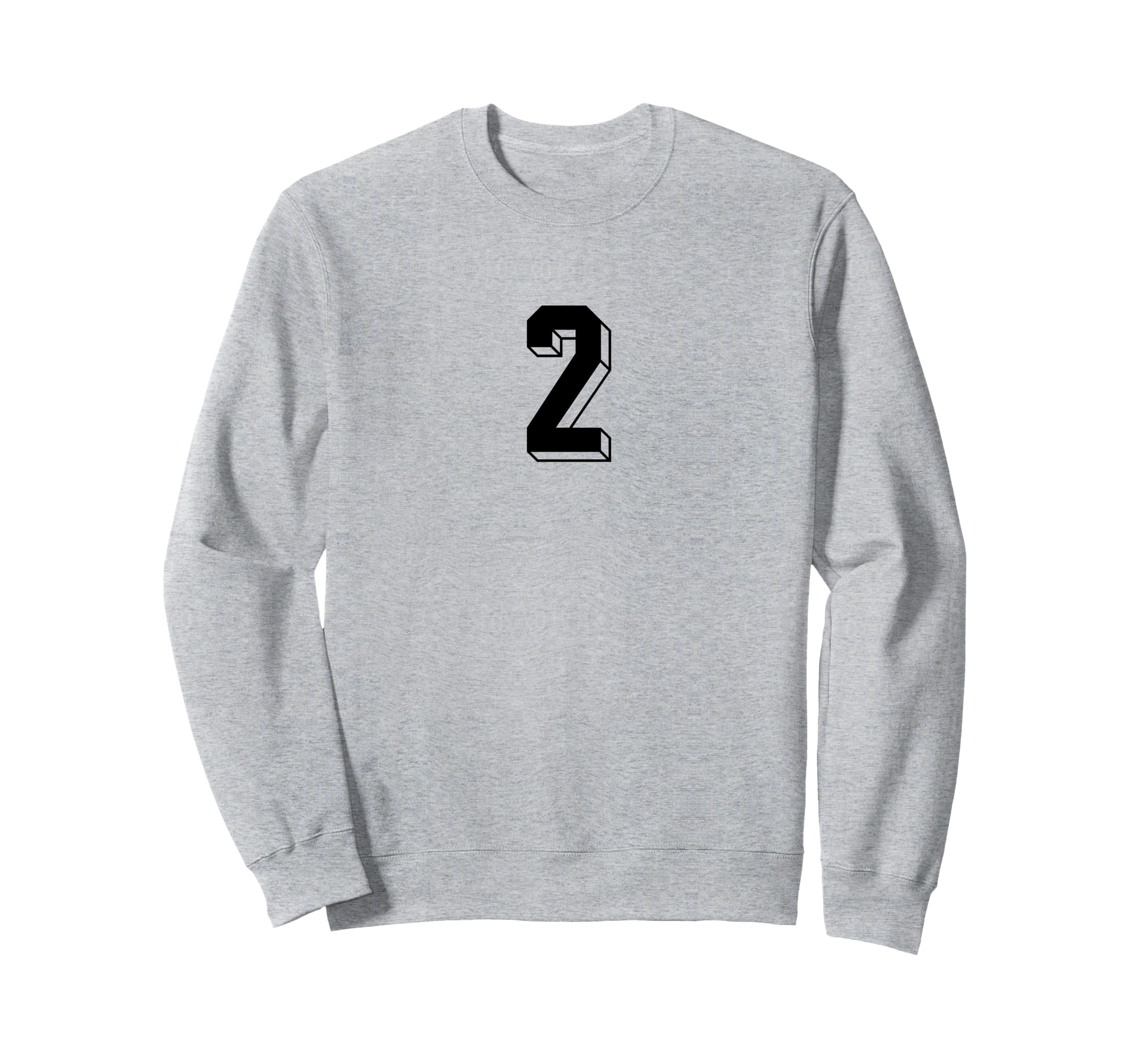 Number 2 80S 90S Soccer Team Jersey Sweatshirt - Custom Art Print Unisex - T-Shirt, Sweatshirt, Hoodie